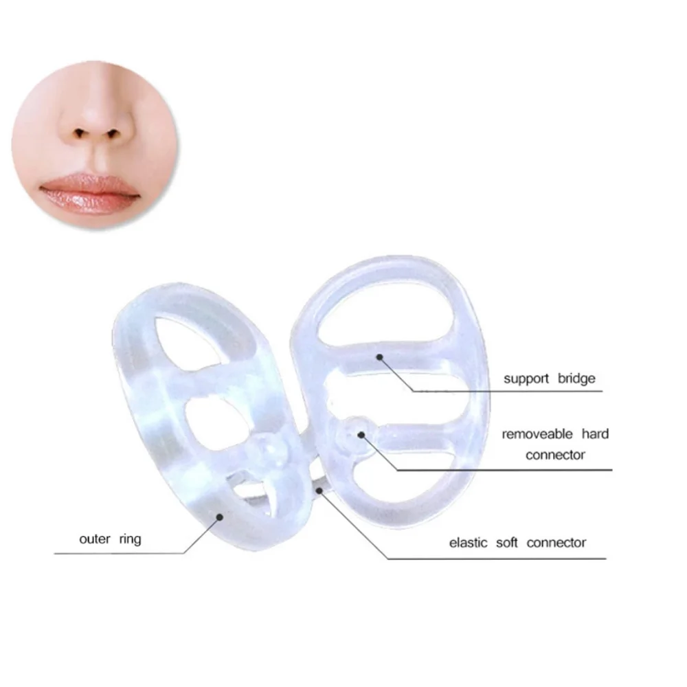 2024  New Style Soft Silicon Anti Snoring Nasal Dilator  for Breath Better