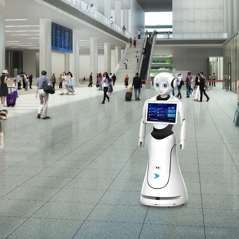 Automatic Screw Robot Humanoids Smart Intelligent Maid Wholesale Reception Welcome Humanoid Service Robot