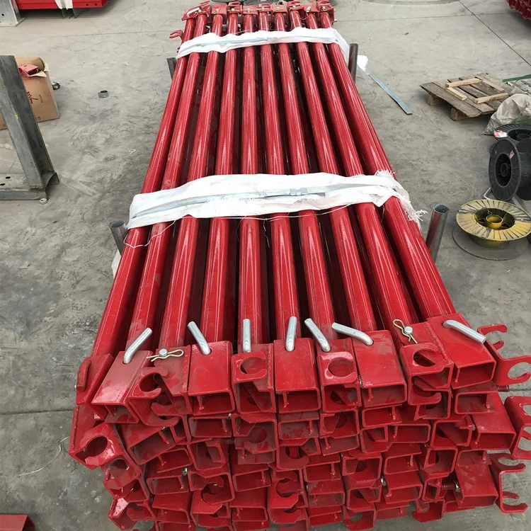 Adjustable Steel Support GI Bracket Retractable Scaffolding Steel Props for Construction