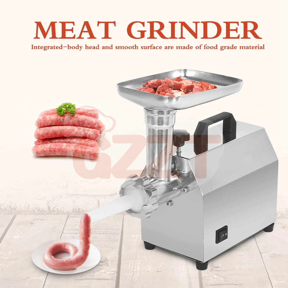 Stainless Steel Locked Powerful Home Kitchen Meat Mincer Slicer Grinder Machine Food Grinder Automatic Electric Meat Grinders - Image 4
