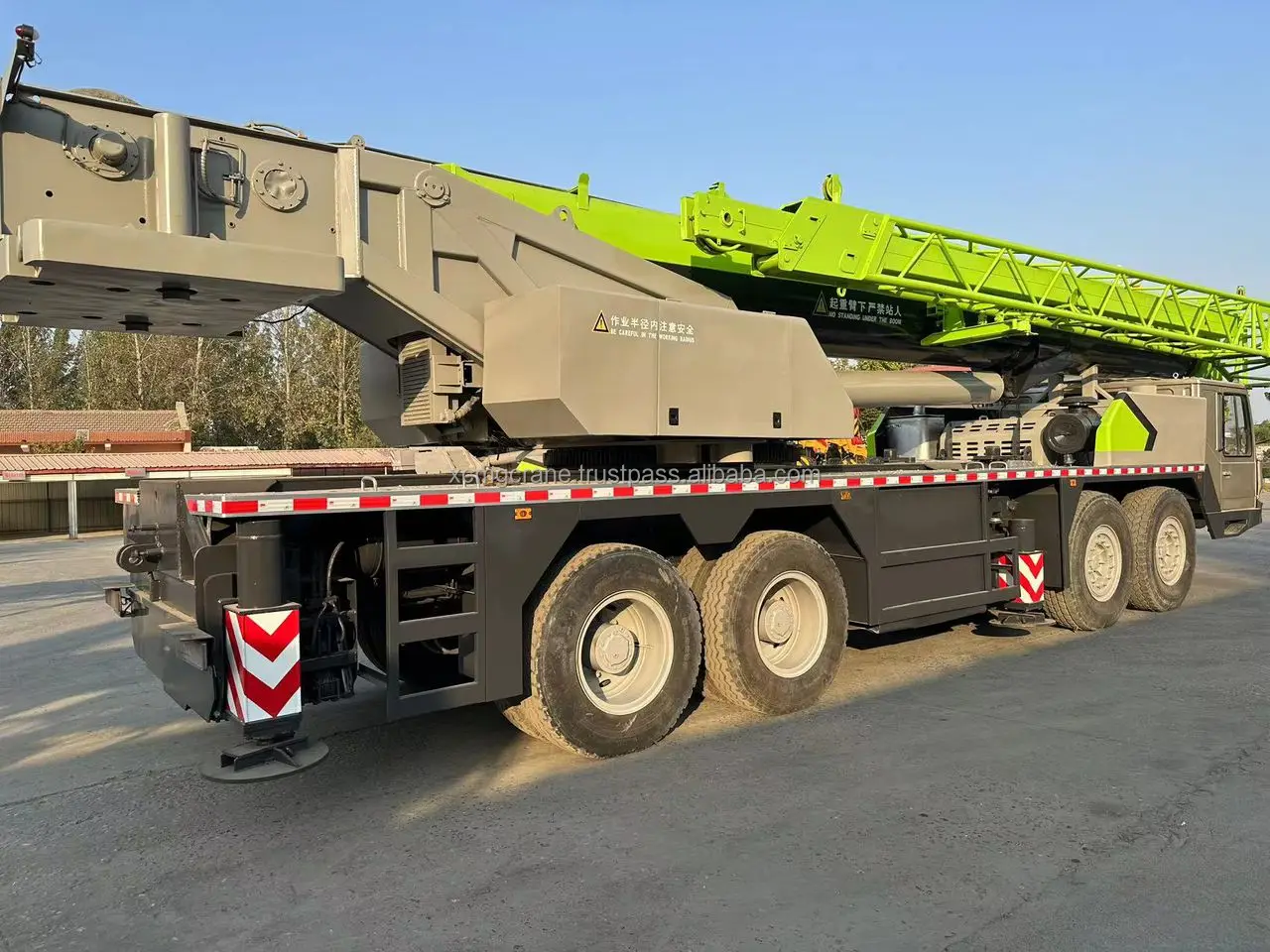 Zoomlion 80 Ton Used Truck Crane Ztc800v Manufacturer From China Used ...