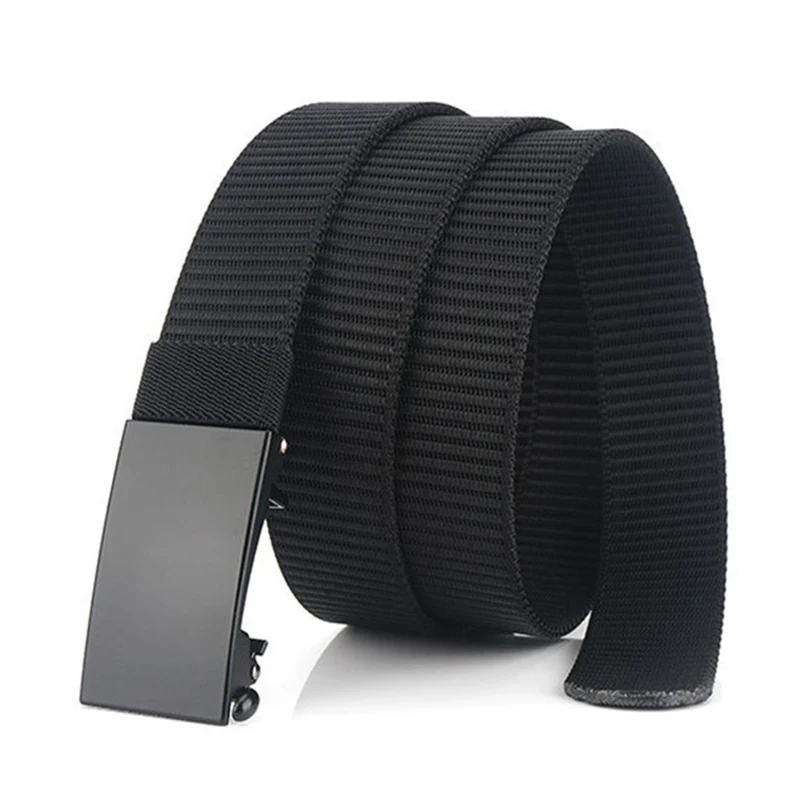 Nylon Web Belts Ratchet Belt No Holes Full Adjustable Web Belt for Men and Boys