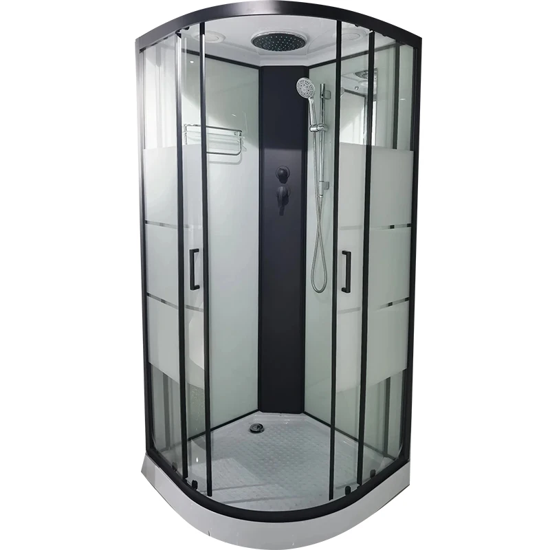 Complete Sliding Fibreglass Free Standing Bathroom Standard Simple Shower Cabin Cubicle Suites