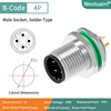 M12-B-4P ชาย M12 * 1.0