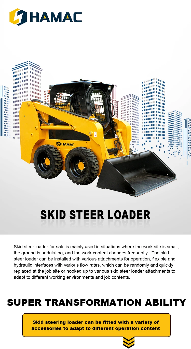 850kg Construction Small Compact Front Shovel Agriculture Construction