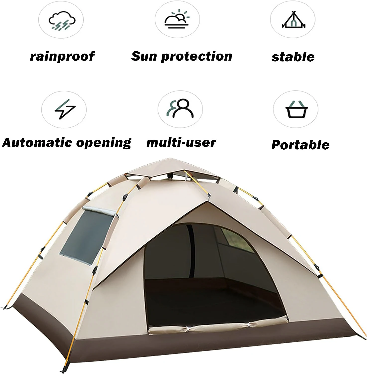 Wholesale Camping Tent Custom Outdoor Wedding Inflatable Waterproof House Oxford Canvas Camping