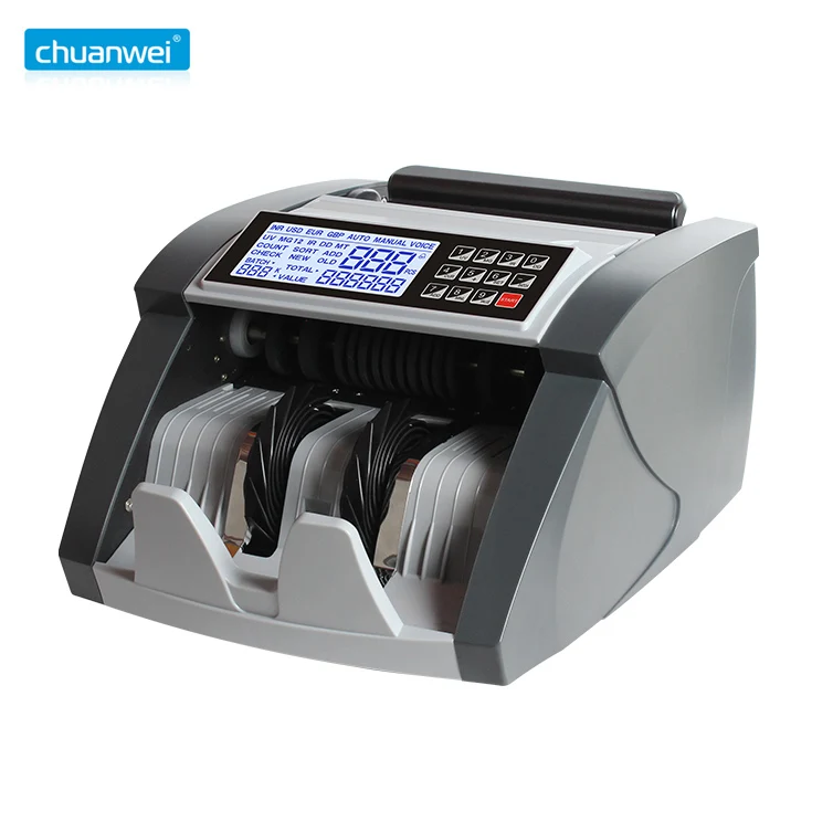Al-5117 Uv/mg Geldzählmaschine Geldprüfgerät Bargeldzähler Praktischer Und Günstiger Geldzähler Mit Lcd-bildschirm
