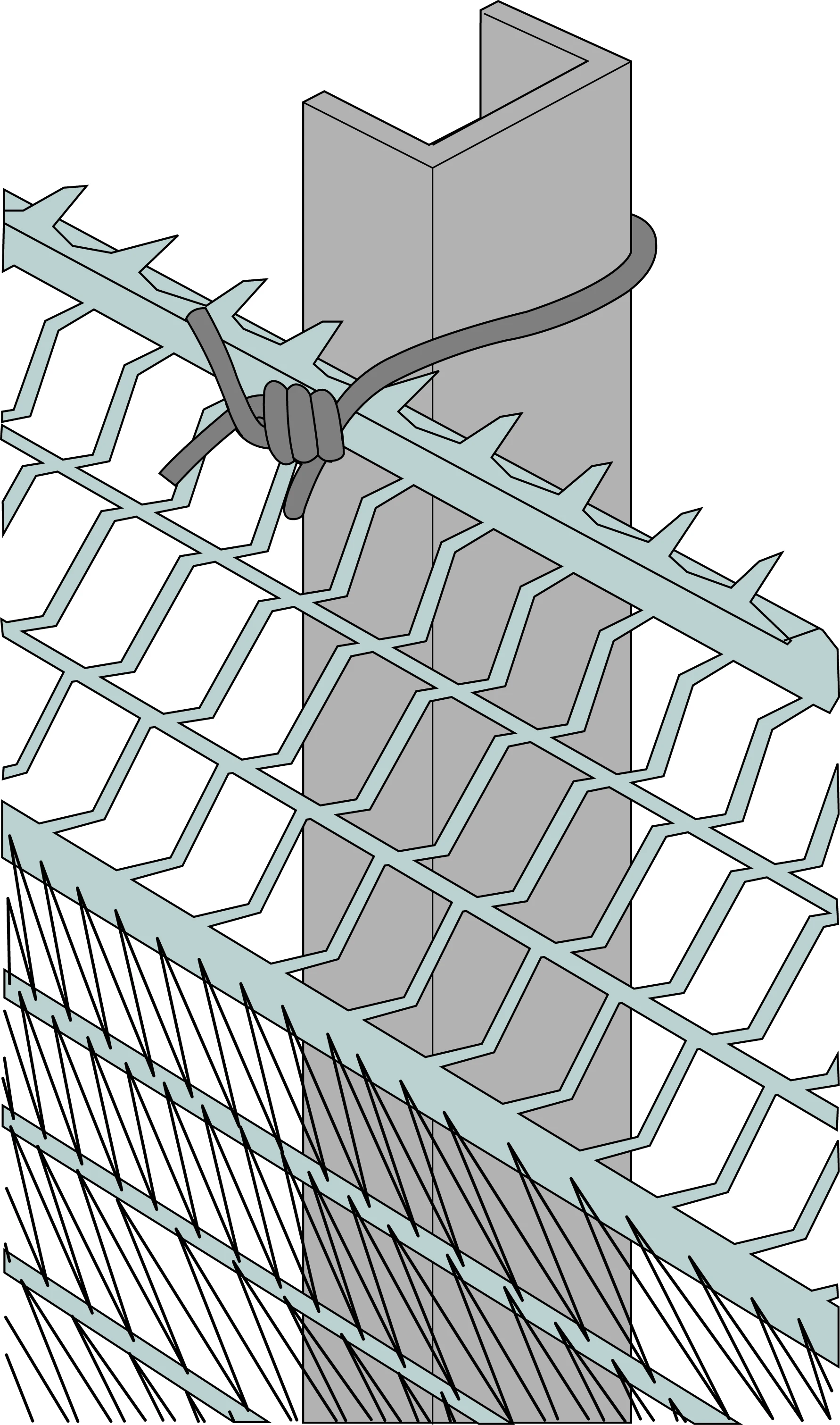 Galvanized Expanded Metal High Rib Lath for Concrete Floor| Alibaba.com