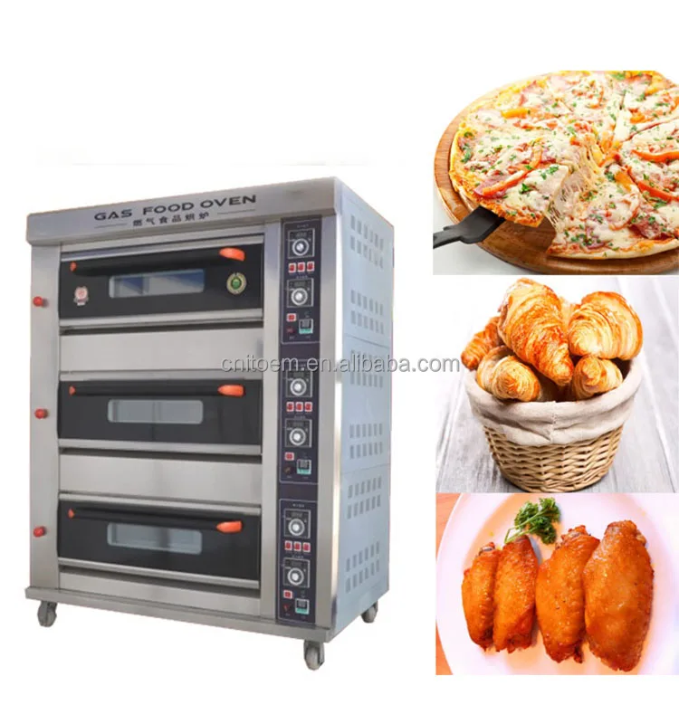 Горячая Распродажа коммерческое хлебобулочное оборудование небольшая Бытовая газовая духовка для выпечки тортов дома