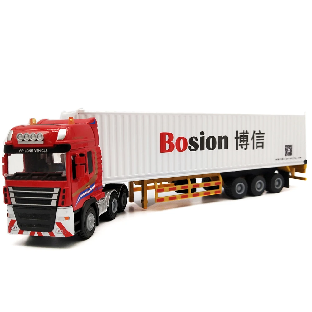 28cm Americold Logistics legering Container truck model 1:50 legering Logistics truck model O.A.S schip model