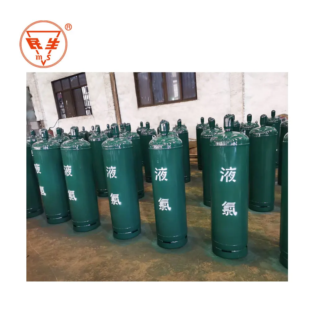 400l Empty Chlorine Gas tank Cylinder for Egypt