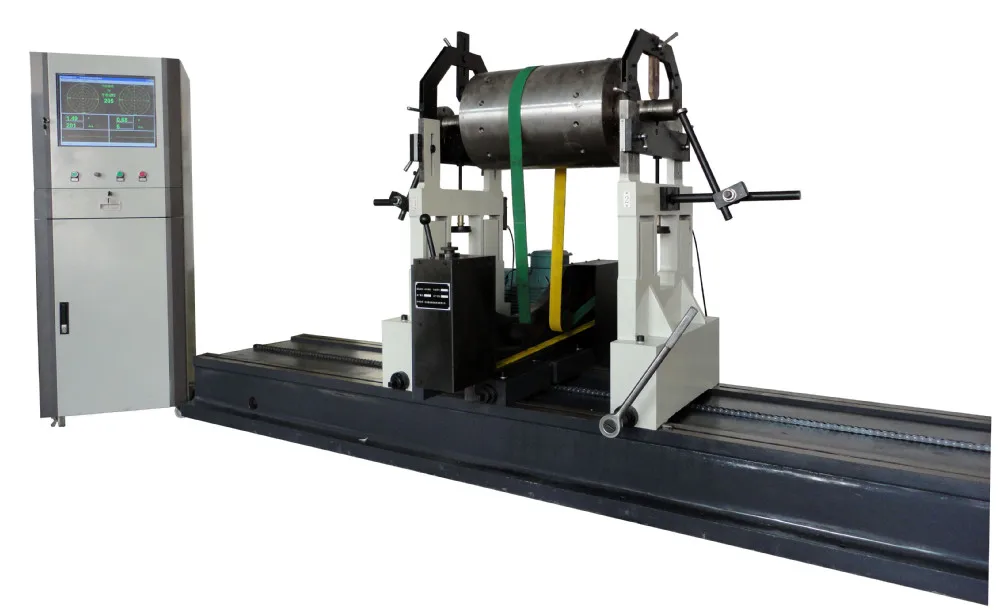 YYQ YYW Electric Motor Rotor Dynamic Balance Testing Machine 220V Propeller Shaft Balancing Equipment