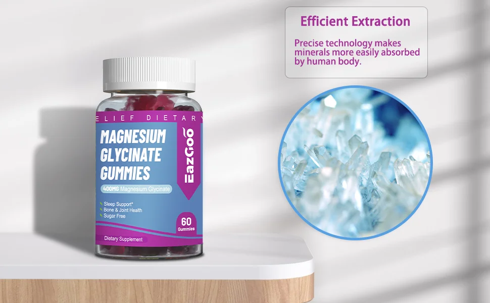 Magnesium Glycinate Gummies-magnesium Glycinate 500mg,Magnesium Complex
