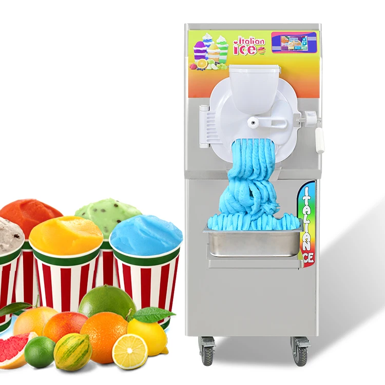 Kolice 110V Commercial Gelato ice Cream Maker Italian ice Machine