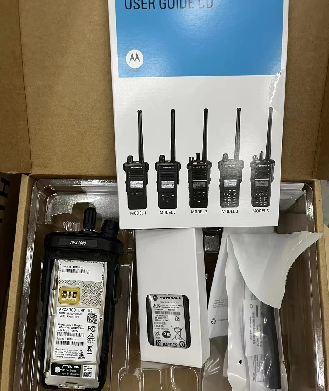 Apx4000 P25 Portable Radio Apx2000 Compact And Powerful Public Safety ...