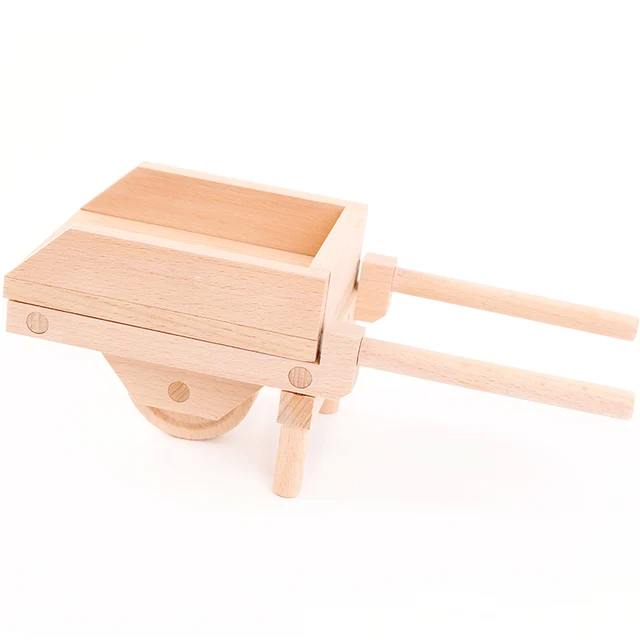 Mortise and Tenon Joint Wooden Toys Farm Themed Toys For Training Hand-eye Coordination