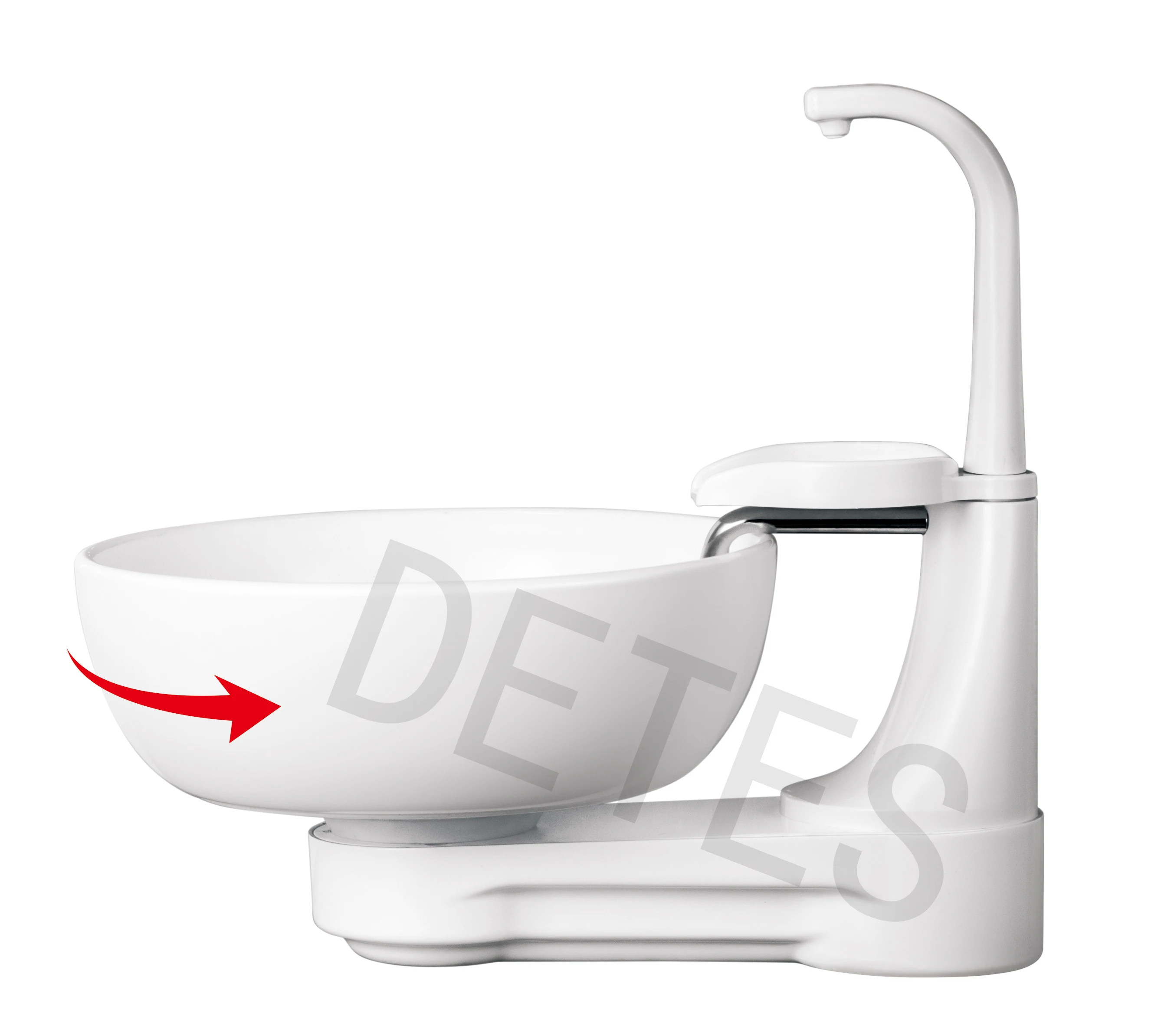 Hot Sale Computer Controlled Dental Unit Chair CE/ISO Approved Type TS-TOP303 Standard with Cup Stand and Tissue Box