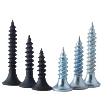 carton  steel  sheetrock screws with zinc plated different size with bs or gb or other standard
