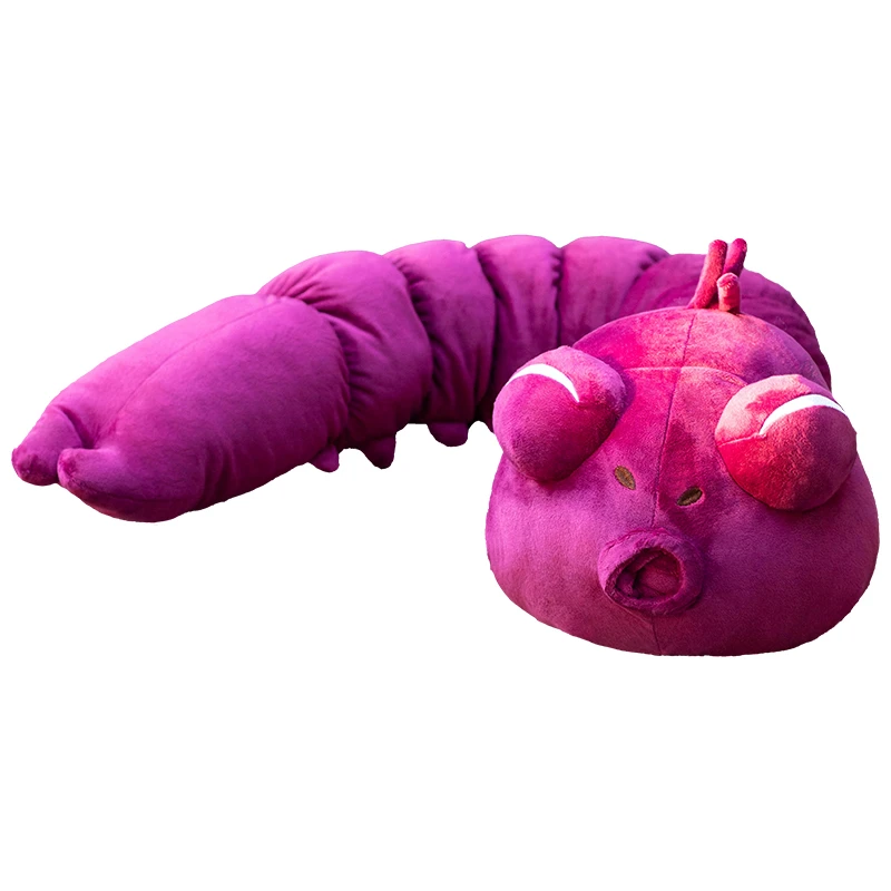Peluche De Oruga Larga De Colores Vivos – Cojín Suave Para Dormir, Almohada De Abrazo Y Decoración Para Niños Y Adultos