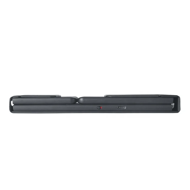 3 Channels Portable Keyboard ultra Thin Foldable Keyboard and Build in Mouse Foldable Flexible Keyboard with Touchpad for ipad