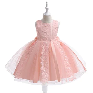 MQATZ Hot Sale Factory Kids Party Wear Dresses Girls Summer Clothing Evening Dresses for Girls L5396