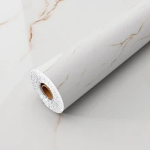 DUUEIHHUER Modern Geometric Design Self-Adhesive Peel Stick Decorative Wall PVC Premium Marble Wallpaper for Kitchen Apartment