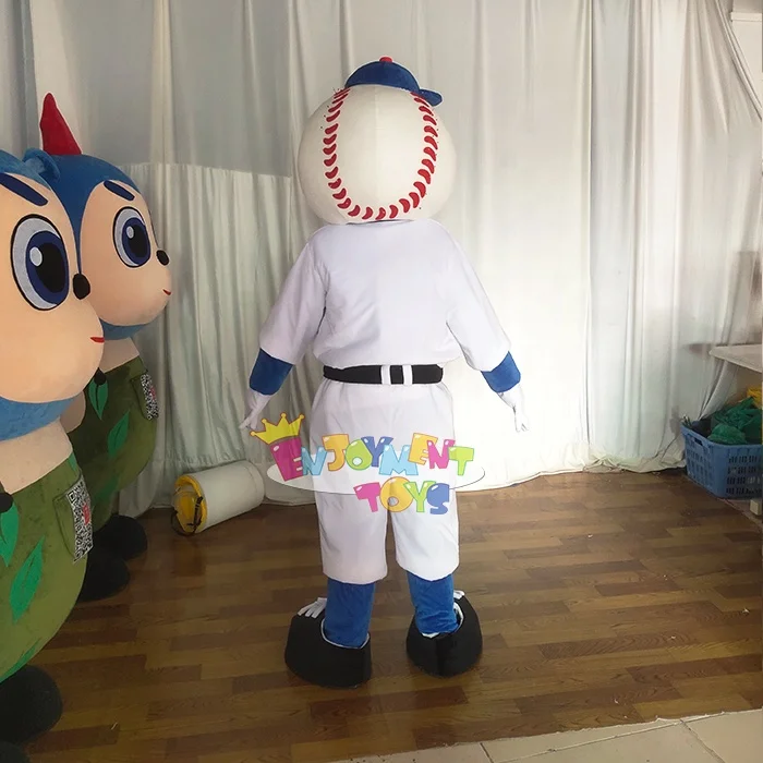Mr. Met Mets Baseball Cheerleading Team Promotion Mascot Costume Character  Party