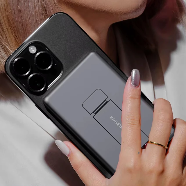 New Product Ideas 2025 10000mAh Magnetic Power Bank 15W Wireless Magnet Charger PD20W Fast Charging Slim External Battery