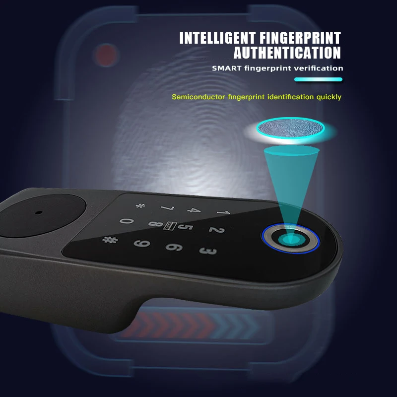Gis Smart High Quality Modern Style Fingerprint Smart Lock For Home ...