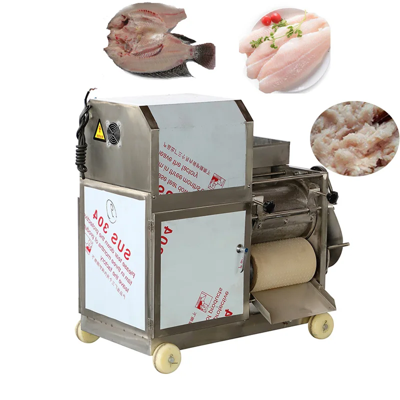 Fully Automatic Fish Meat Separator Commercial Stainless Steel Cod Fish Debone Machine Multifunctional Fish Debone Machine