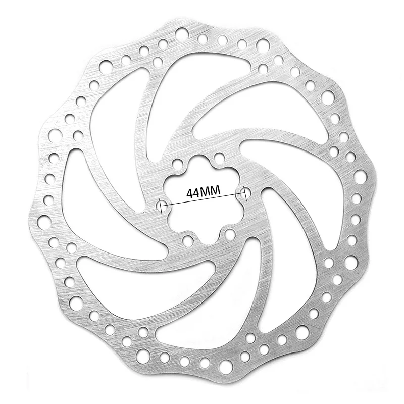 NEW IMAGE 140mm to 203mm Bike Disc Brake Rotor with 6 Bolts for Road Mountain BMX MTB Bicycle Brake