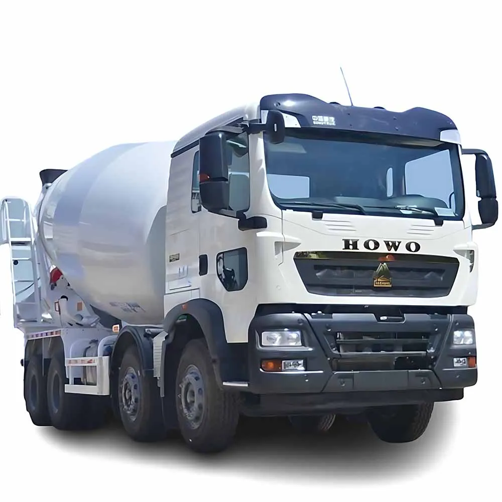 Sinotruk HOWO TX 8*4 New Concrete Mixer Trucks 12m3 14m3 Capacity 12Wheeler Cement Concrete Mixer Truck With Pump