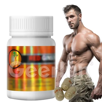 OEM Wholesale Best Weight Gain Herbal Supplements Increase Appetite Body Weight Red Ginseng Capsules Pill