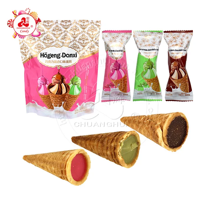 ice cream cone biscuits