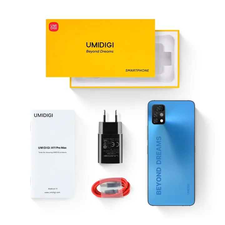 UMIDIGI A11 Pro Max - 8GB+128GB, 6.8 Inch Android 11 Smartphone