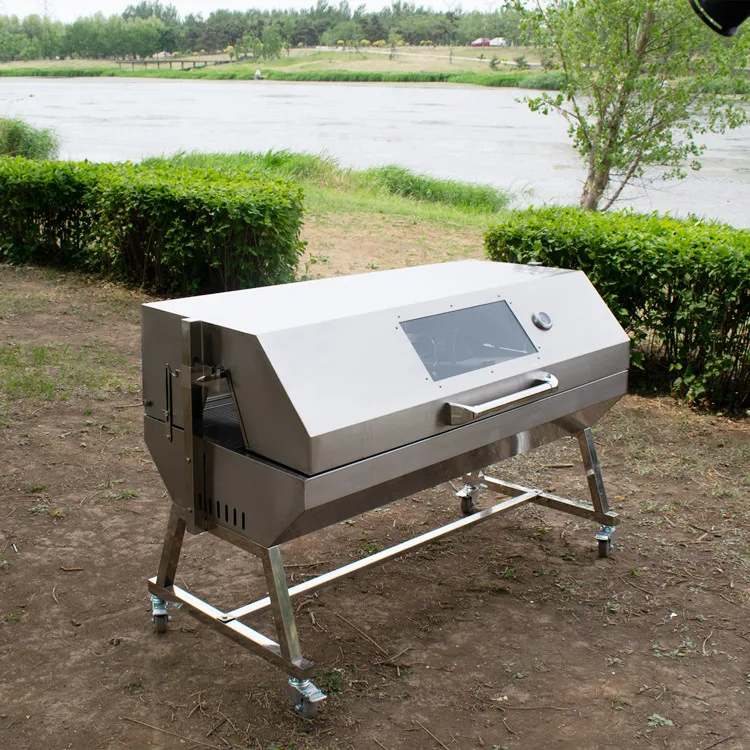 HDL2B New Hot Selling Style BBQ Smoker BBQ Charcoal Grill Motor BBQ Grill