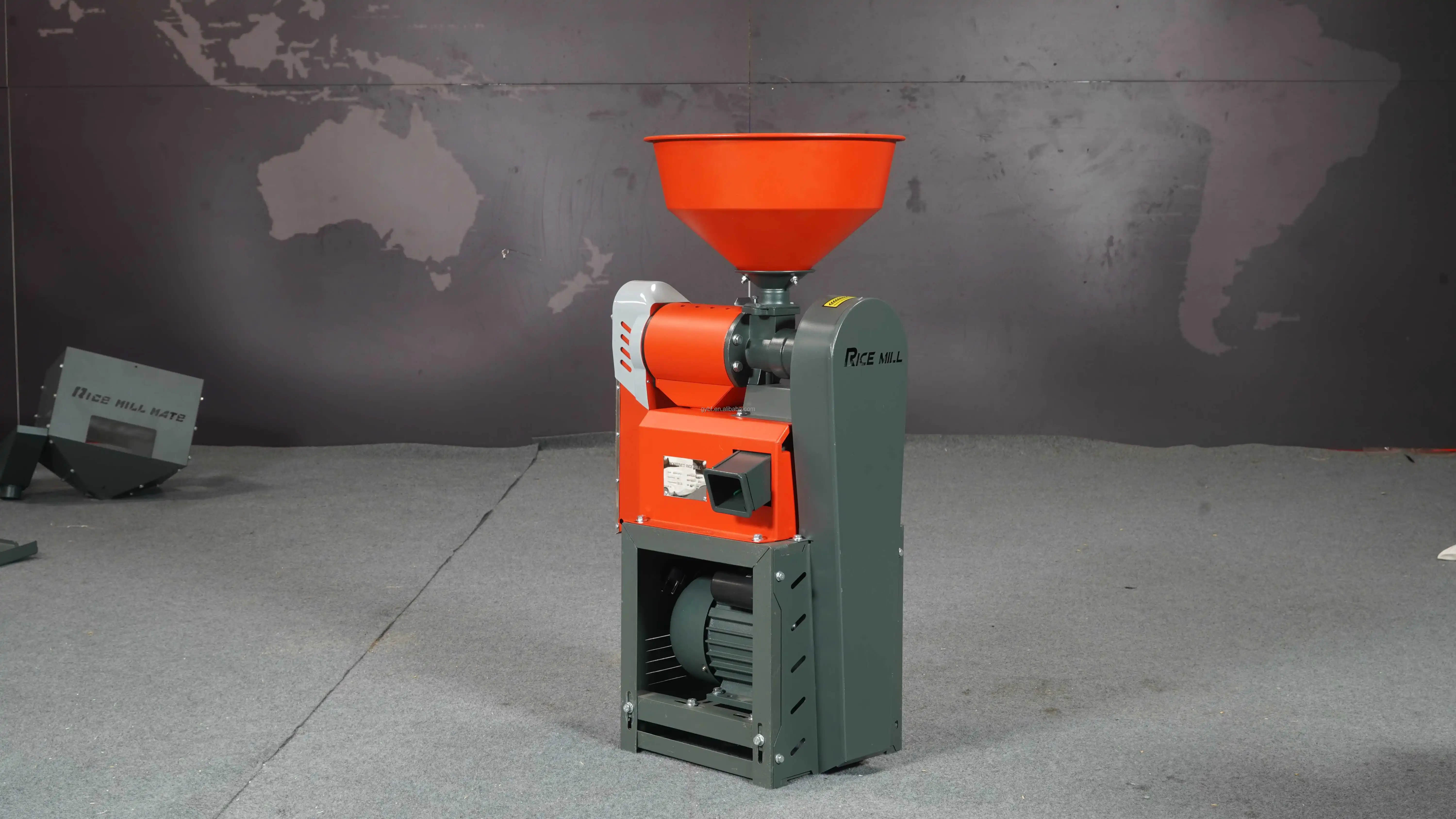 Mini Small Paddy Rice Husker Rice Huller Hulling Peeling Machine ...