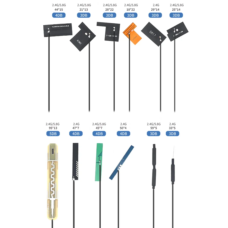 Customized PCB FPC Antena Inner Ethernet Internal Patch Built In Pcb Antenna esp32 Wifi Dipole PCB External 2.4ghz Antenne