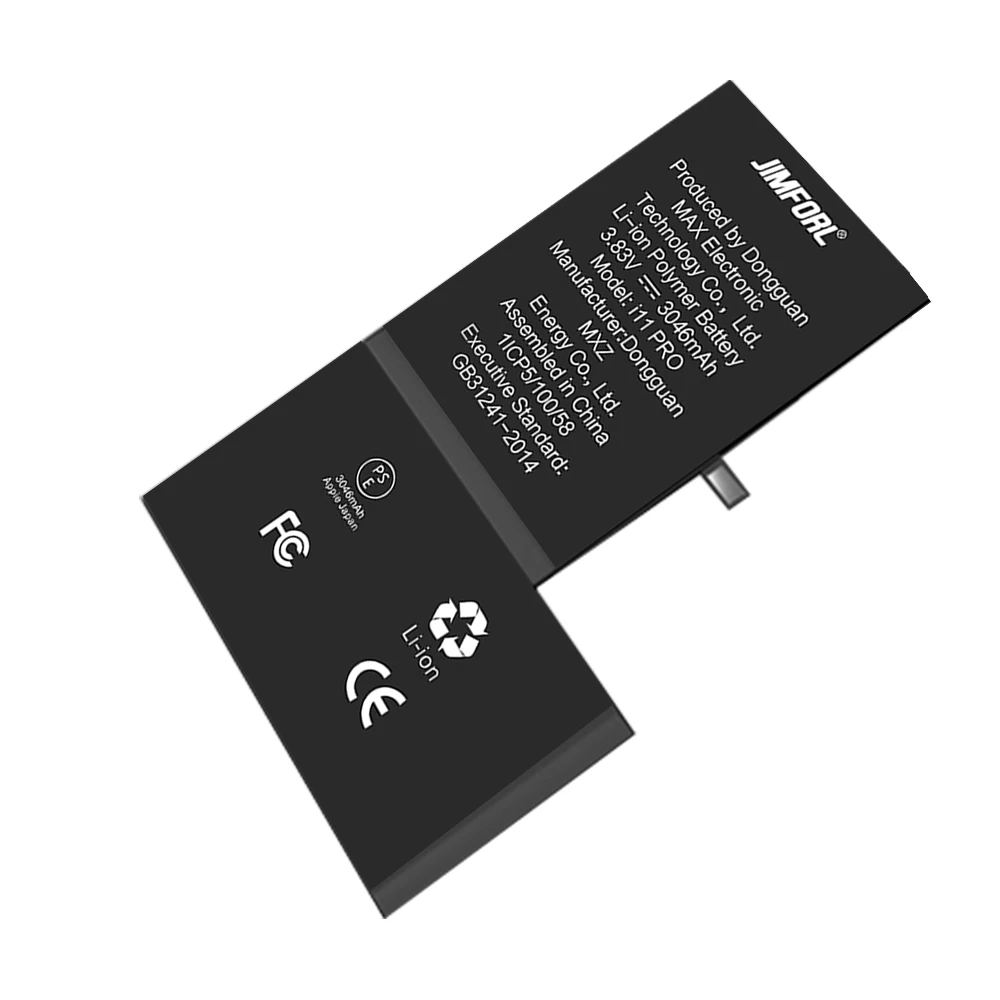 Новейший продукт, Высококачественная совместимая сменная батарея для iphone 11 pro, 3046 мАч, цена производителя, абсолютно новая