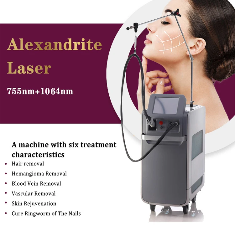 Max Best Alexander laze beauty long pulse laser 755 1064 alex alexandrite hair removal machine price nd:yag laser ALEX