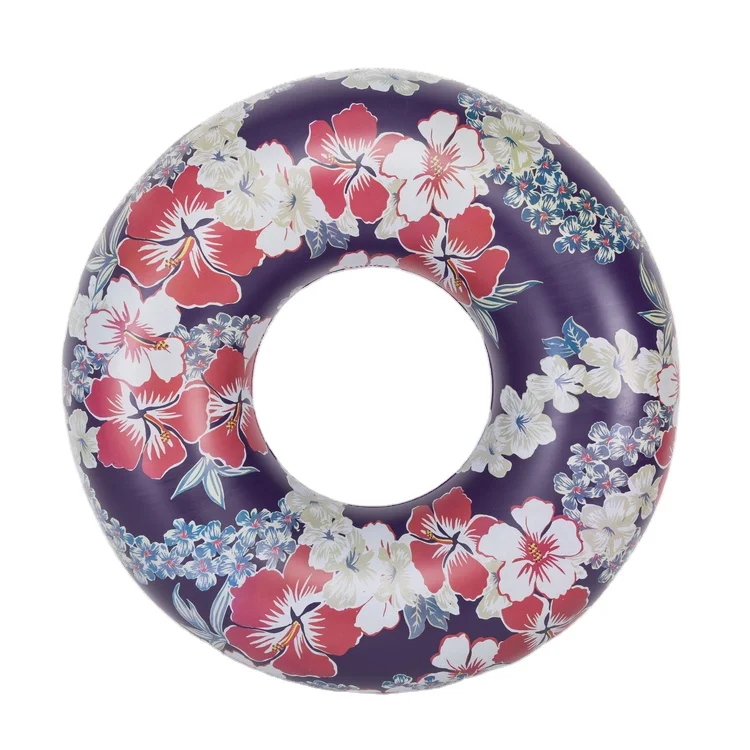 Индивидуальные летние плавательные кольца из ПВХ для бассейна, плавательные кольца с цветами, надувная трубка, кольцо для бассейна для взрослых, детей, плавающий бассейн