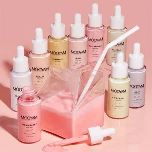 2021 New Trends Private Label Natural Oragnic Fruit Serum Anti Aging Whitening Nourishing Strawberry Avocado Face Milk Serum