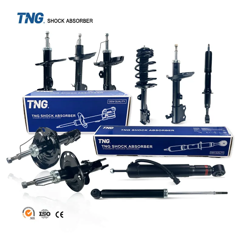TNG Factory Suspension Parts Front Rear Shock Absorbers for HONDA JAZZ ...