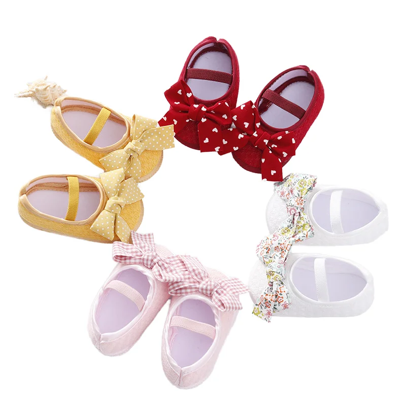 Soft Sole Cheap Newborn Infant Baby Girl Shoes 2025