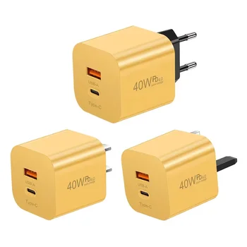 Alternative view of Pd 20w Usb C Power Adapter Us Plug Fast Charging Block Phone Charger for Iphone 15 14 13 Pro Max Usb Wall Charger