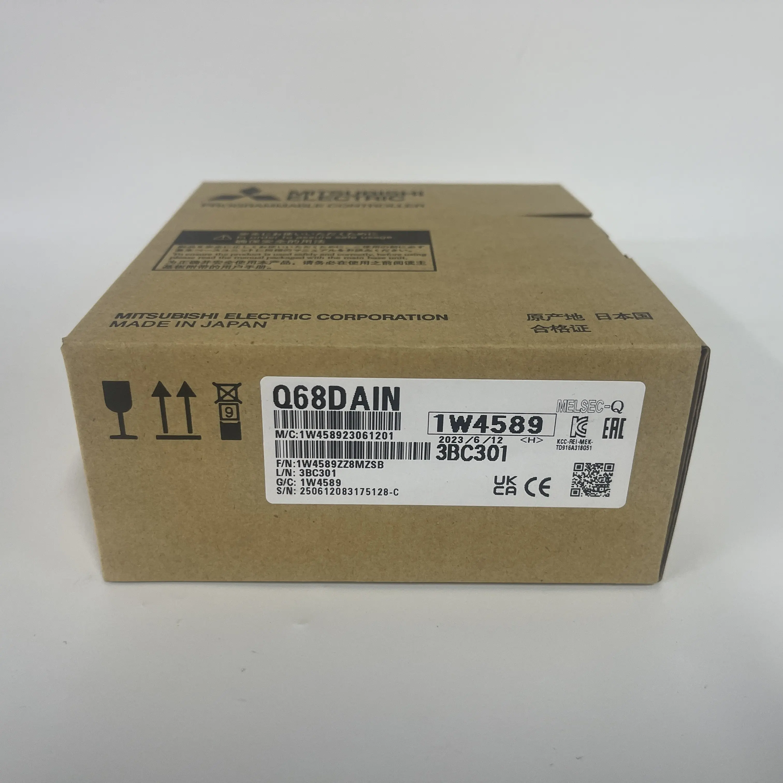 Mitsubishi Analog Input Module Q68DAIN
