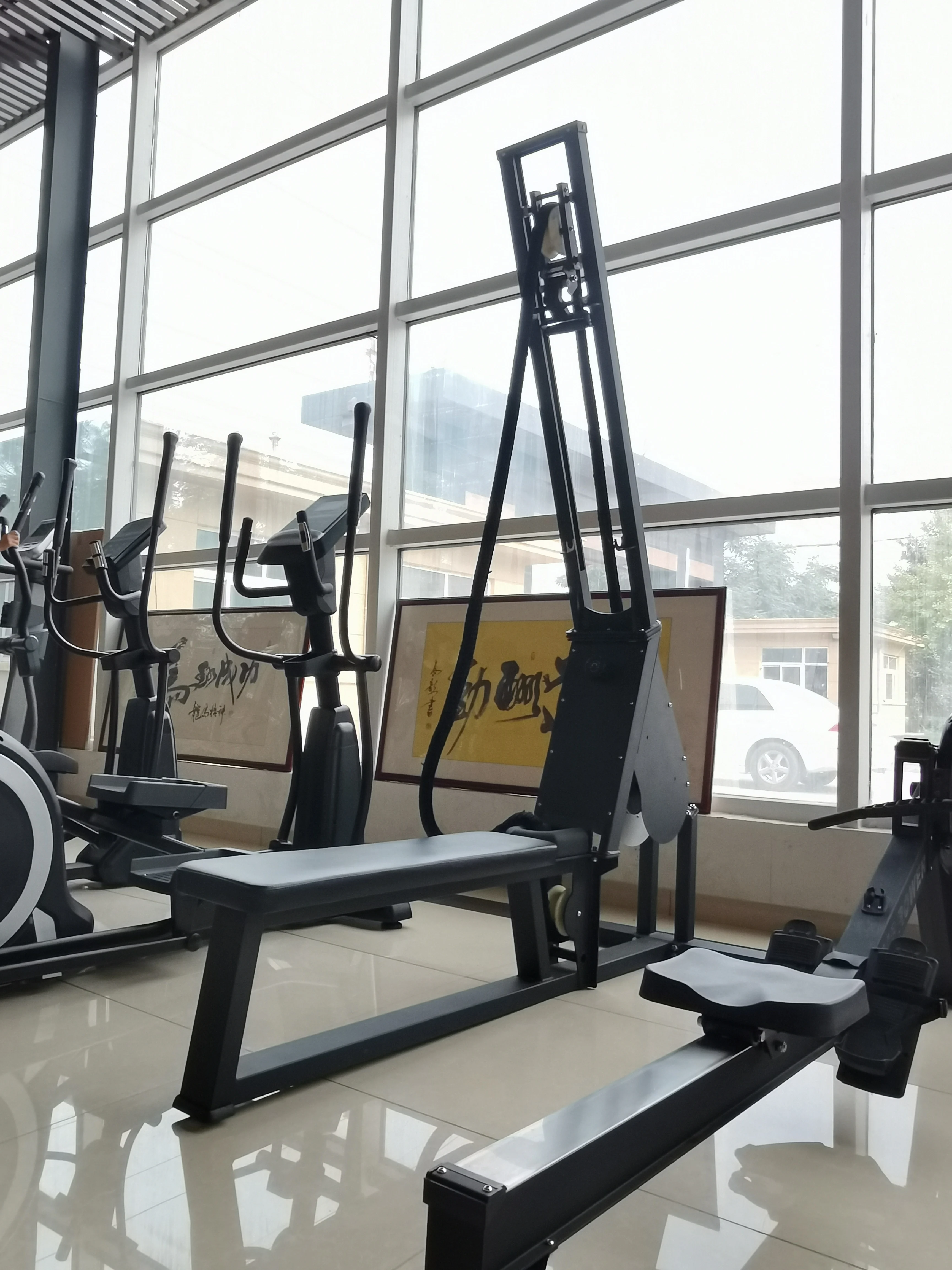 プロのフィットネスロープクライマーマシンジムワークアウト機器