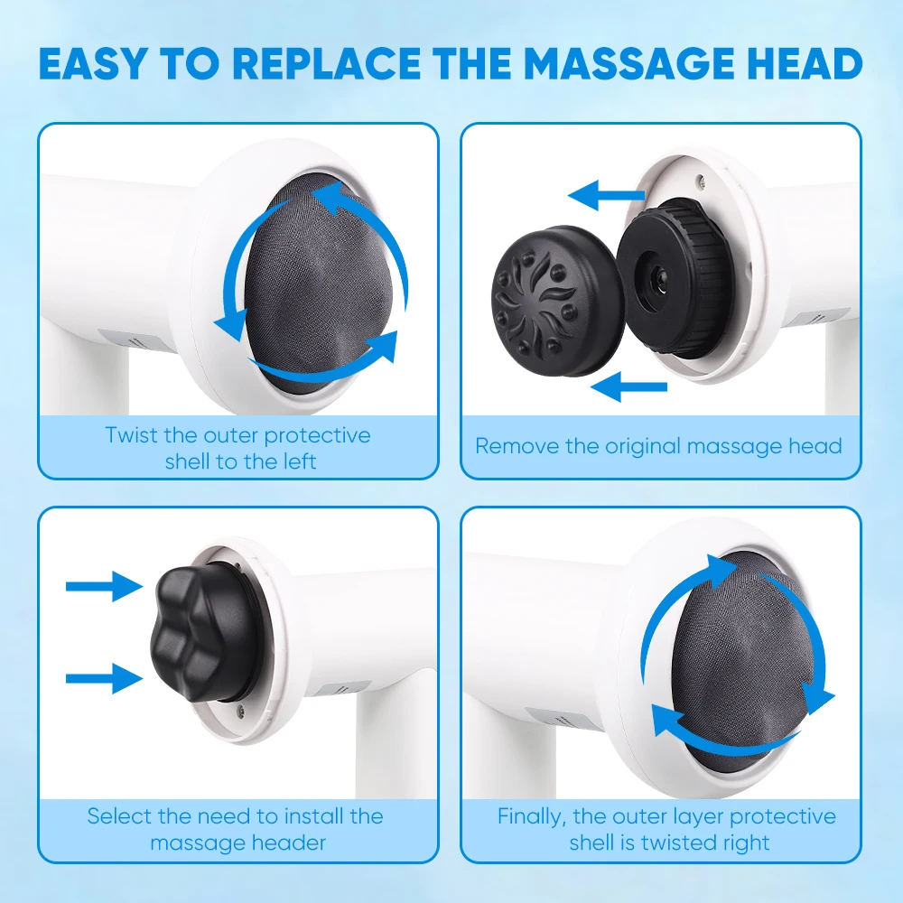 Electric Handheld Deep Tissue Cellulite Remover Body Massager Vibration Sculpting Massager