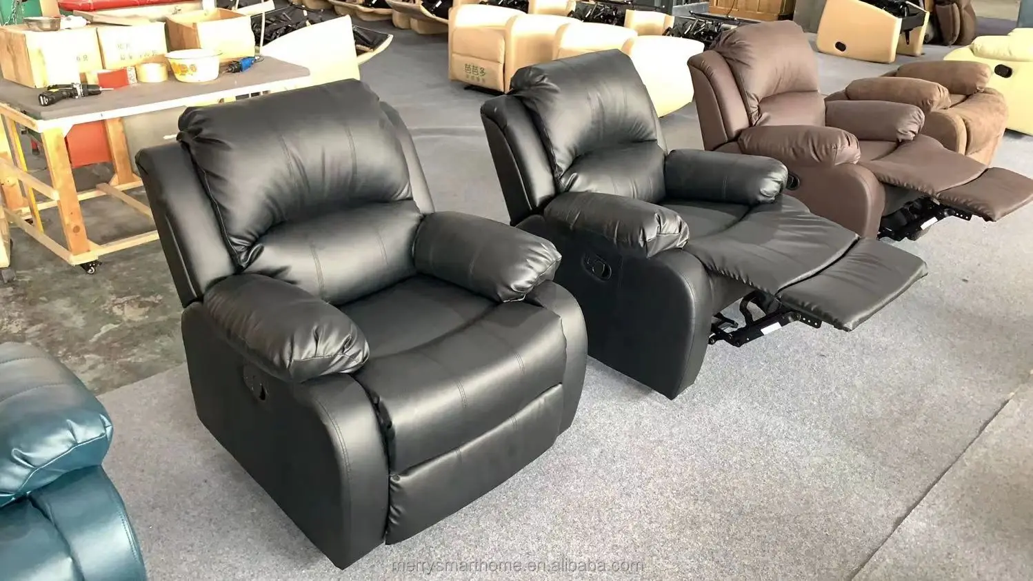 Factory Direct Supply Fast Delivery Hot Sell Full Body Massage Leather