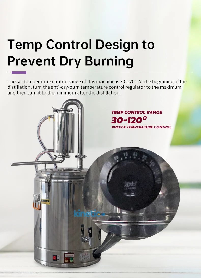 Herbal Oil Extract Steam Distillation Essential Oil Extraction Machine